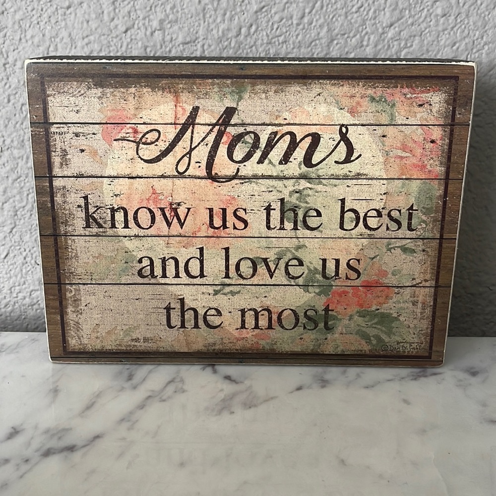 Wooden box sign Art/Decor